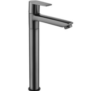 PRASEO TALL PILLAR COCK SHINY BLACK