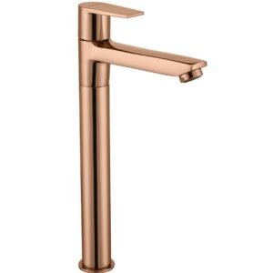 PREASEO TALL PILLAR COCK D ROSE GOLD