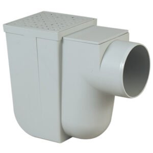 SQUARE GULLY TRAP (IP) 110mm PASTED SWR