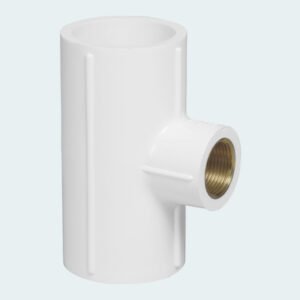 FETH TEE (BRASS) SCH-80 EW