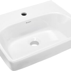 UNO WALL HUNG BASIN (450MM) WHITE